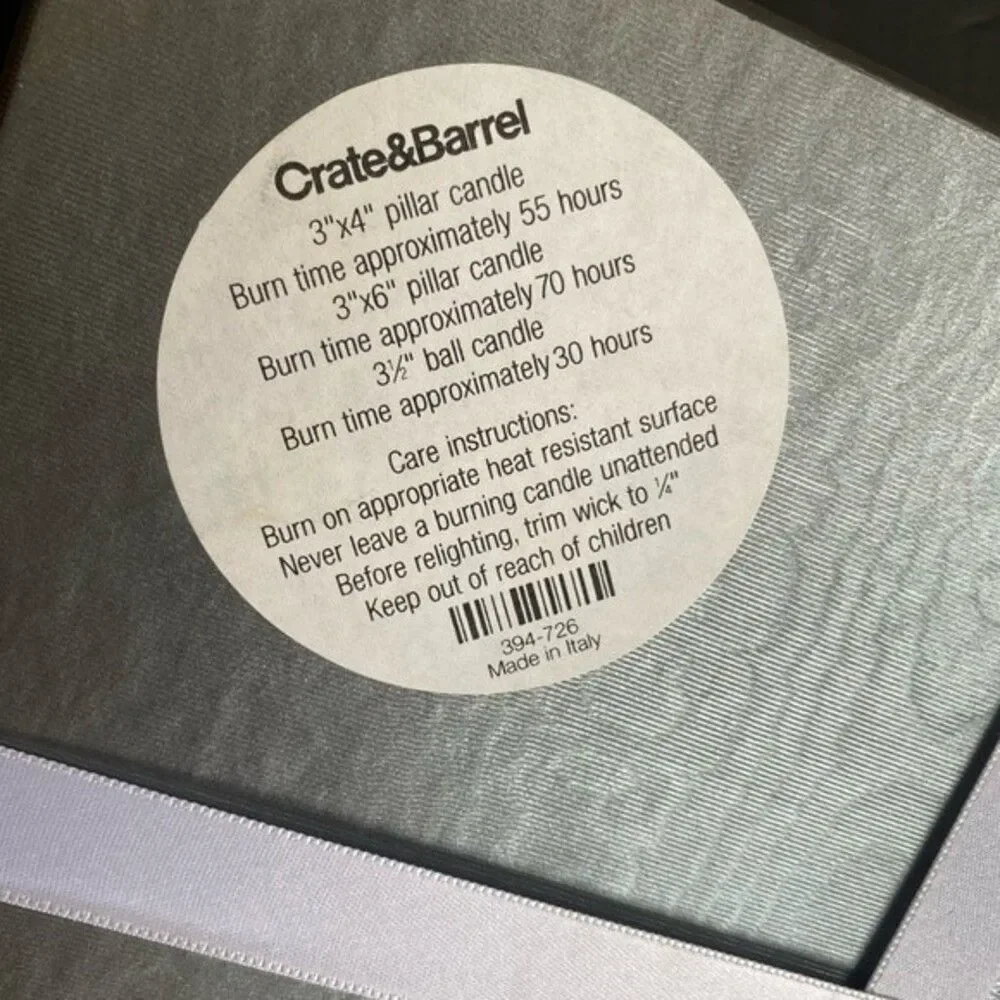 Crate&Barrel crate barrel